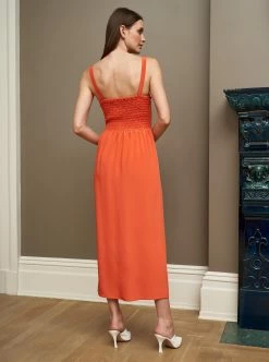 LLC13388_TANGERINE Dresses Mia Dress