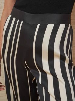 LLC14091_BLACK/IVORY Mia Pant