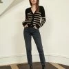 LLC21243_BLACK/TAN Monogram Mini Marin Cardigan
