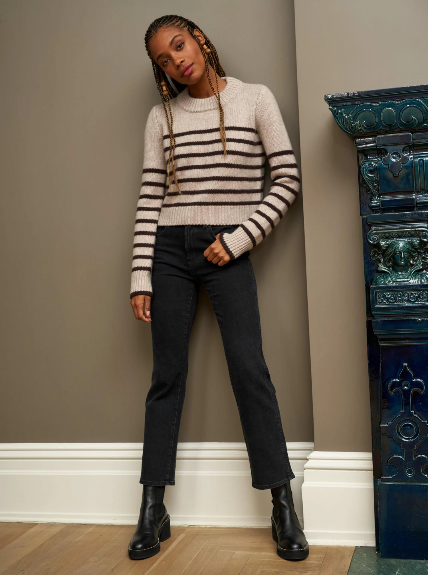 LLC21123_TAN/DARK BROWN Monogram Mini Marin Sweater 4 LLC21123_TAN/DARK BROWN Monogram Mini Marin Sweater
