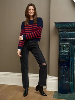 LLC21123_NAVY/RED Mini Marin Sweater 12 LLC21123_NAVY/RED Mini Marin Sweater