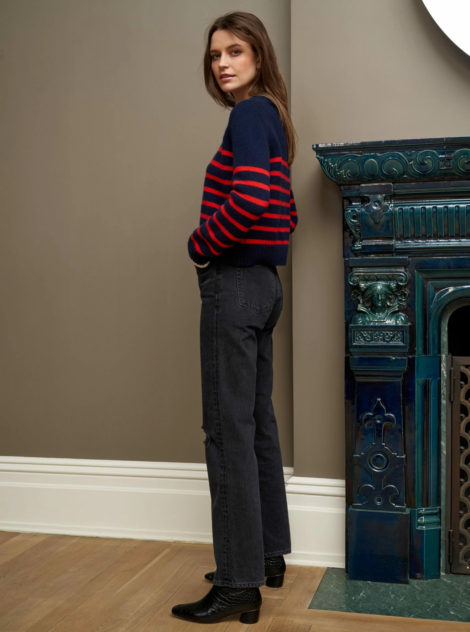 LLC21123_NAVY/RED Mini Marin Sweater 8 LLC21123_NAVY/RED Mini Marin Sweater
