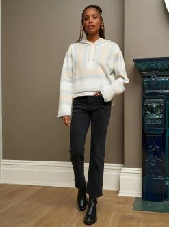 LLC21678_LIGHT TAN/CREAM/LIGHT BLUE Mini Playa Sweater