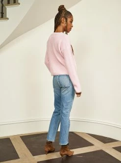 LLC21248_FROSTING Mini Toujours Sweater Monogram