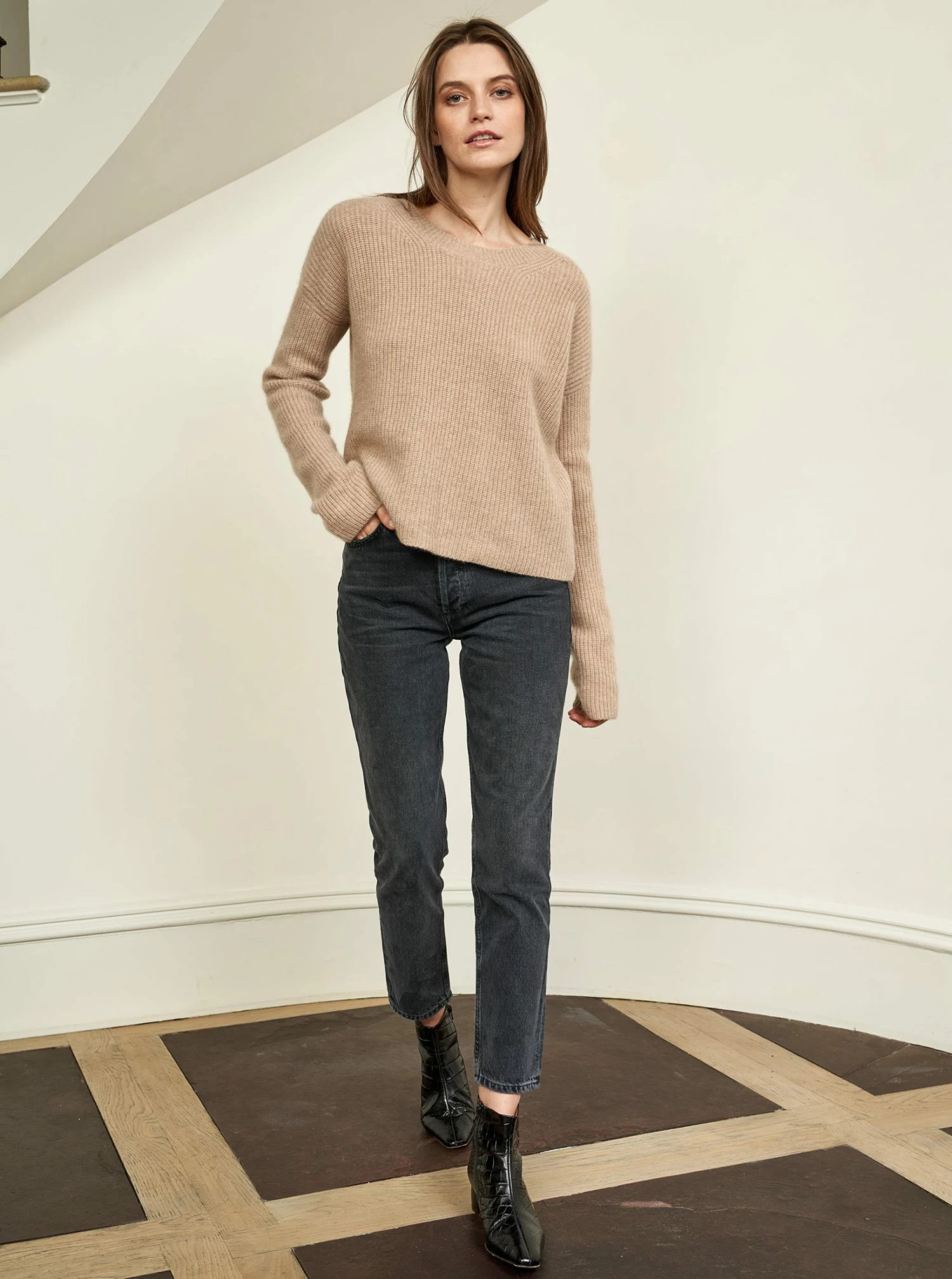 LLC21248_TAN Monogram Mini Toujours Sweater 3 LLC21248_TAN Monogram Mini Toujours Sweater