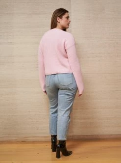 LLC21248_FROSTING Mini Toujours Sweater Monogram