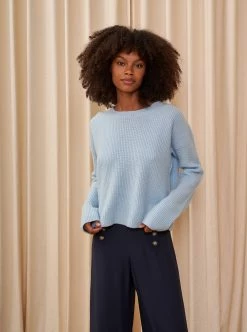 LLC21248_LIGHT BLUE Mini Toujours Sweater