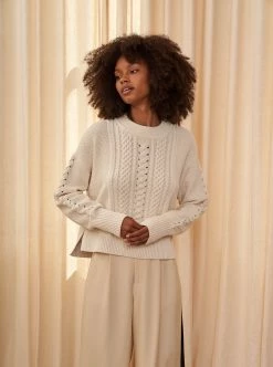 LLC21350_CREAM Picnic Sweater Knitwear