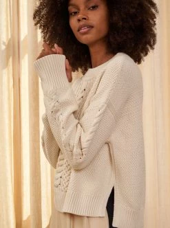LLC21350_CREAM Picnic Sweater Knitwear