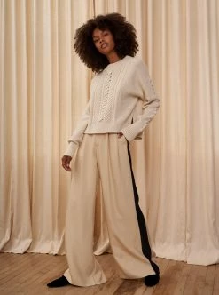 LLC21350_CREAM Picnic Sweater Knitwear