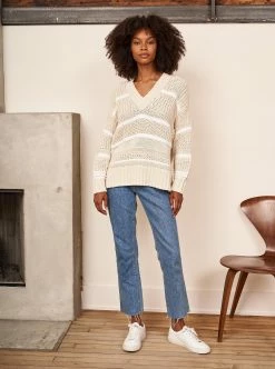 LLC21360_CREAM/WHITE Plage Sweater 14 LLC21360_CREAM/WHITE Plage Sweater
