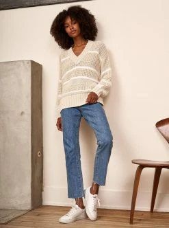 LLC21360_CREAM/WHITE Plage Sweater 17 LLC21360_CREAM/WHITE Plage Sweater