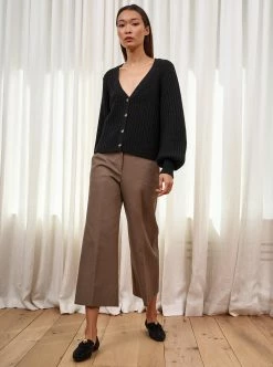 LLC21454_BLACK Provence Cardigan Knitwear 11 LLC21454_BLACK Provence Cardigan Knitwear