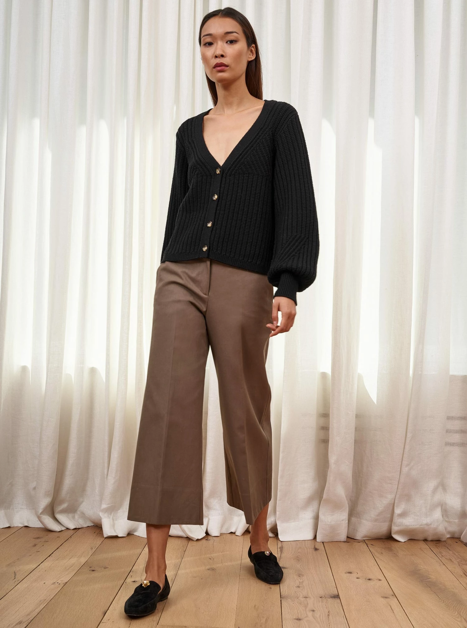 LLC21454_BLACK Provence Cardigan Knitwear 6 LLC21454_BLACK Provence Cardigan Knitwear