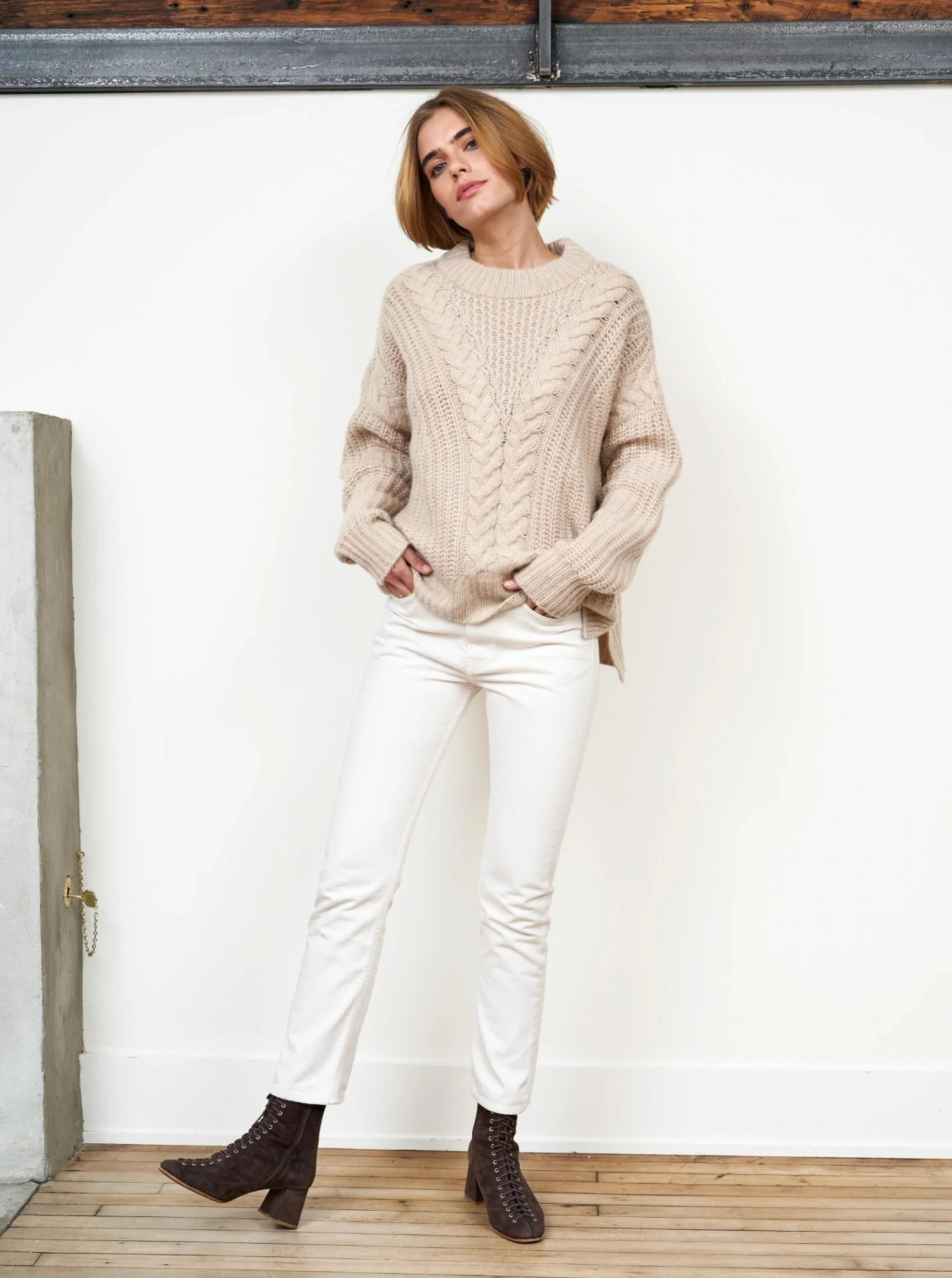 LLC21415_LIGHT TAN Knitwear Scotia Sweater 4 LLC21415_LIGHT TAN Knitwear Scotia Sweater