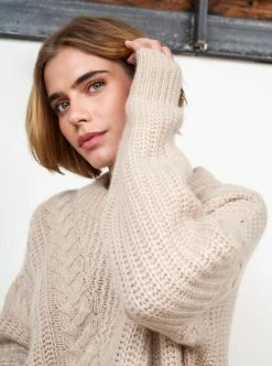 LLC21415_LIGHT TAN Knitwear Scotia Sweater 16 LLC21415_LIGHT TAN Knitwear Scotia Sweater