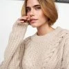 LLC21415_LIGHT TAN Knitwear Scotia Sweater