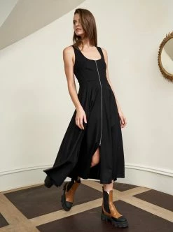 LLC13318_BLACK Selby Dress Dresses