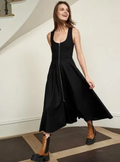 LLC13318_BLACK Selby Dress Dresses