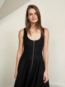 LLC13318_BLACK Selby Dress Dresses