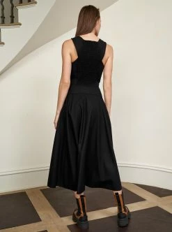 LLC13318_BLACK Selby Dress Dresses