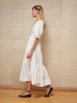 LLC13376_IVORY Sirena Dress