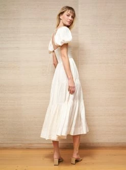 LLC13351_IVORY Sofia Dress Dresses