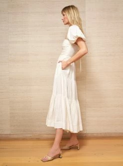 LLC13351_IVORY Sofia Dress Dresses