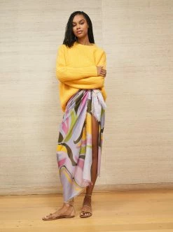 LLC17039_LAVENDER/ MULTI Stella Pareo