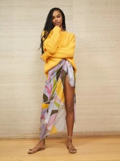 LLC17039_LAVENDER/ MULTI Stella Pareo