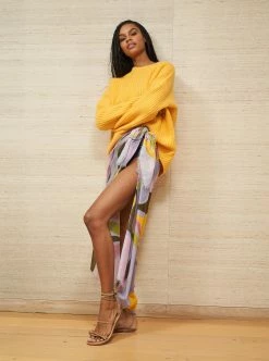 LLC17039_LAVENDER/ MULTI Stella Pareo