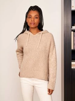 LLC21516_HEATHRED TAN Toujours Hoodie