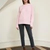 LLC21213_PINK Monogram Toujours Sweater 1 LLC21213_PINK Monogram Toujours Sweater