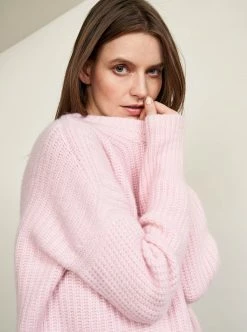 LLC21213_PINK Monogram Toujours Sweater