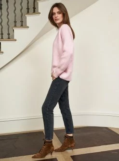 LLC21213_PINK Monogram Toujours Sweater