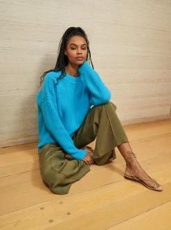 LLC21213_CERULEAN Toujours Sweater Monogram