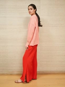 LLC21213_PEACH Toujours Sweater Monogram