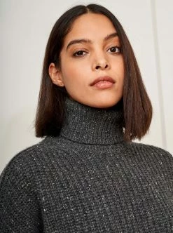LLC21212_SPECKLED CHARCOAL Toujours Turtleneck 14 LLC21212_SPECKLED CHARCOAL Toujours Turtleneck