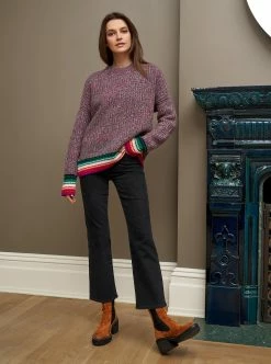LLC21486_RAINBOW MULTI Knitwear Toulouse Sweater