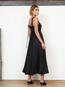 LLC13271_BLACK Dresses Villanelle Dress