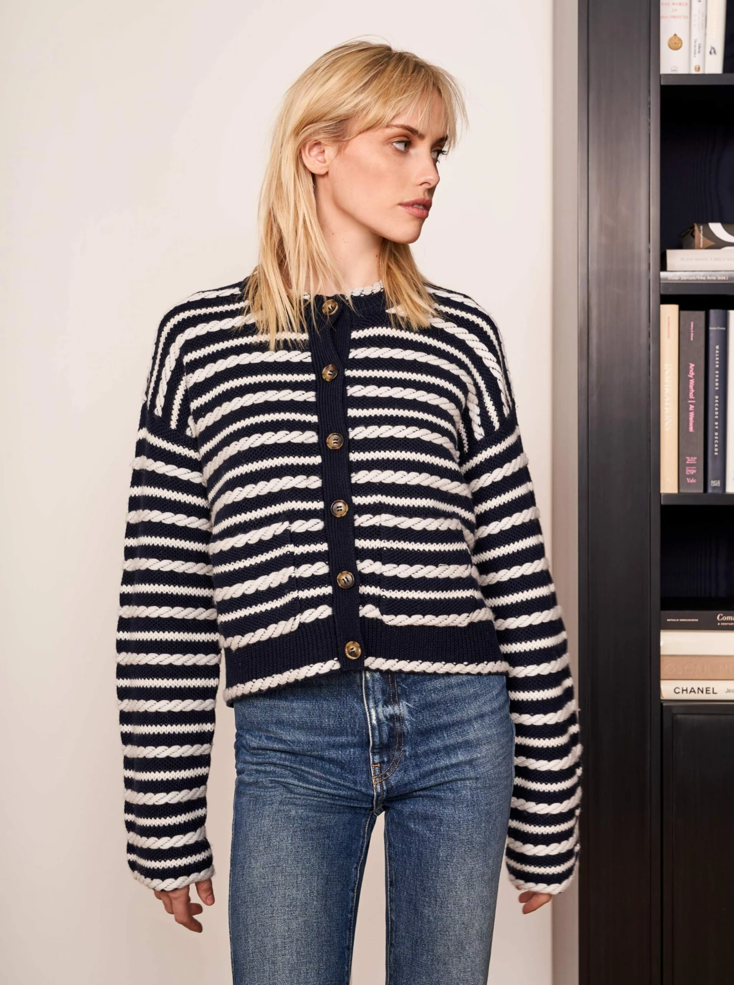 Recurate Gabrielle Cardigan Re-Ligne 16 Recurate Gabrielle Cardigan Re-Ligne