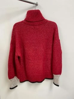 Recurate Big Red Turtleneck Re-Ligne