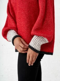 Recurate Big Red Turtleneck Re-Ligne