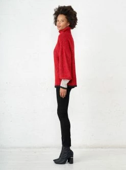Recurate Big Red Turtleneck Re-Ligne